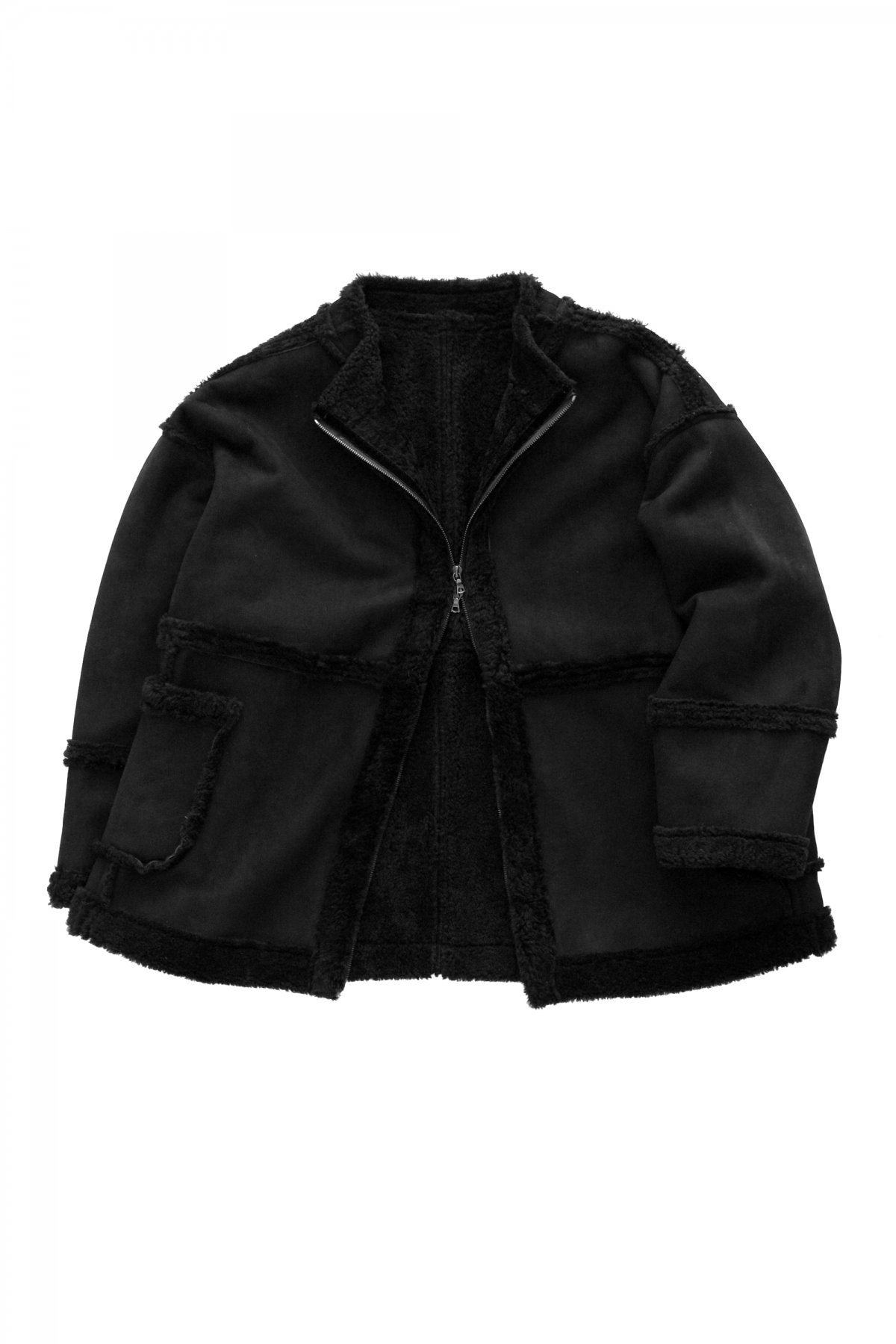 Porter Classic - MOUTON BEATNIK SMOCK - BLACK