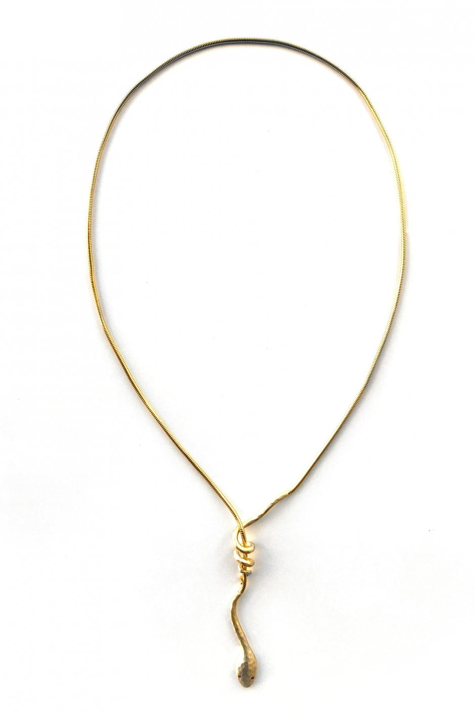 8UEDE - DIA GOLD NECKLESS - GOLD PINK