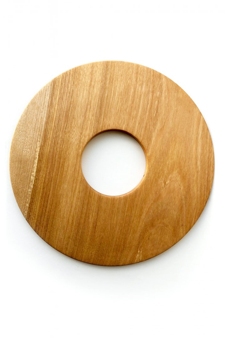 8UEDE - RING WOOD BANGLE L - NATURA