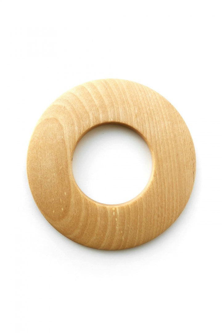 8UEDE - RING WOOD BANGLE M - NATURAL