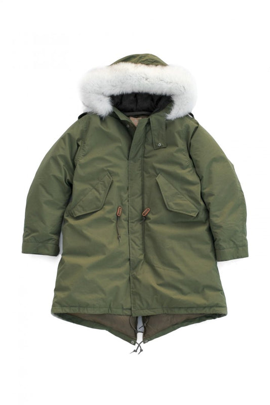 Nigel Cabourn woman - M-51 TYPE DOWN COAT - GREEN