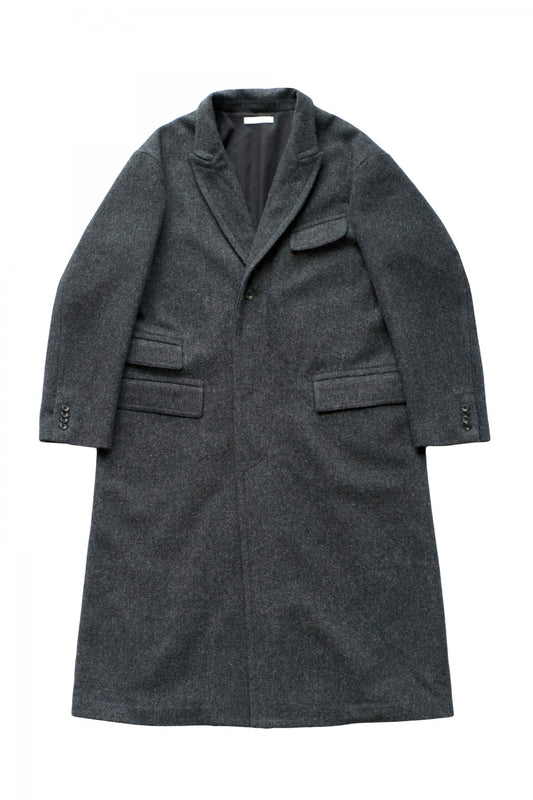 OLD JOE - PEAKED LAPEL GENTS COAT - DIAMOND WEAVE