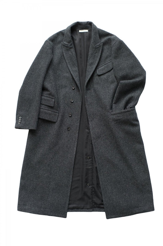 OLD JOE - PEAKED LAPEL GENTS COAT - DIAMOND WEAVE