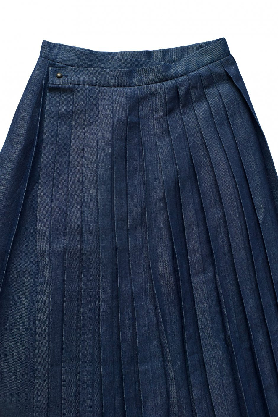 humoresque - WRAP SKIRT - BLUE DENIM