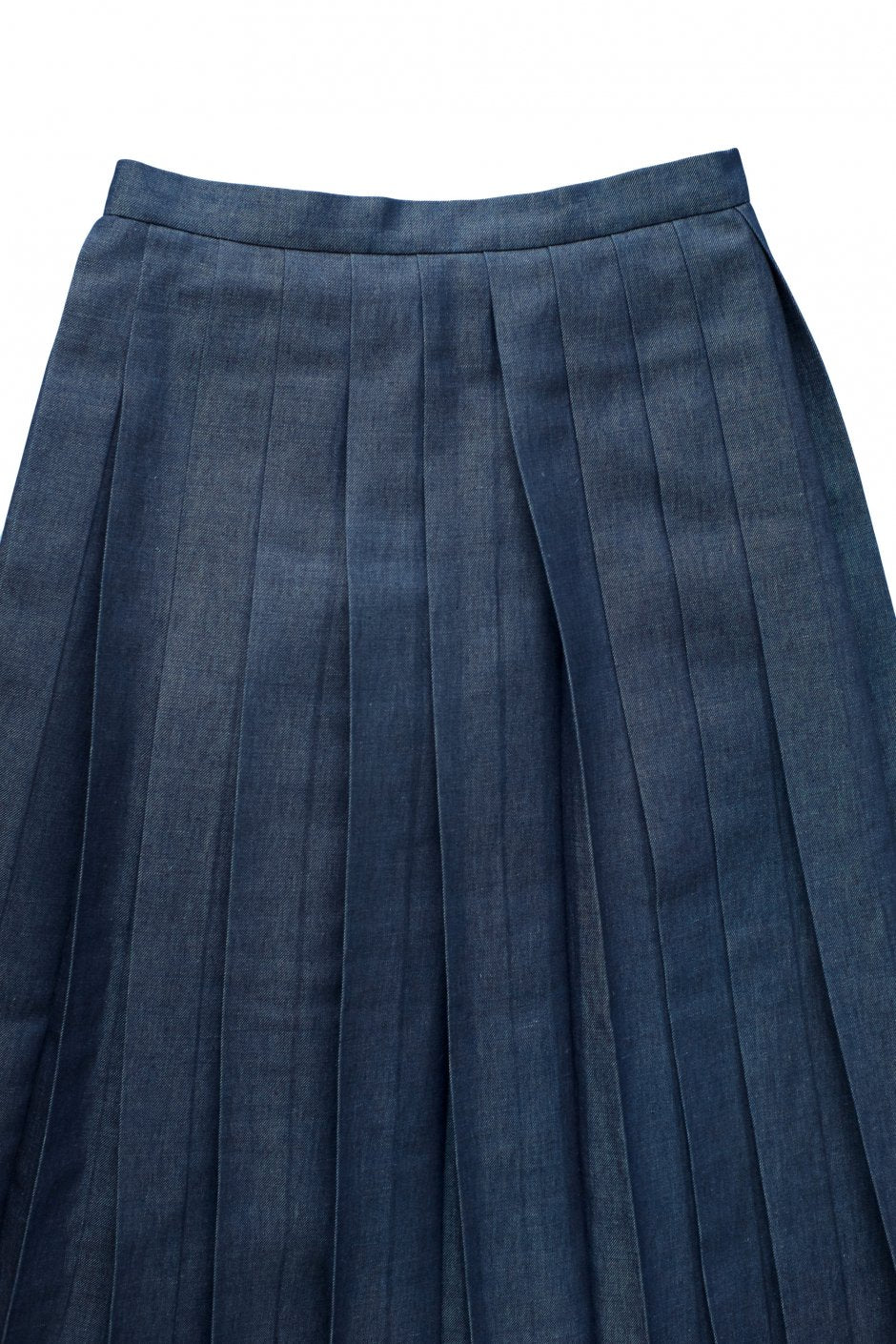 humoresque - WRAP SKIRT - BLUE DENIM