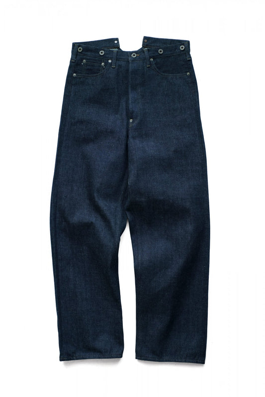 Nigel Cabourn - RAILMAN DENIM PANT WIDE - INDIGO