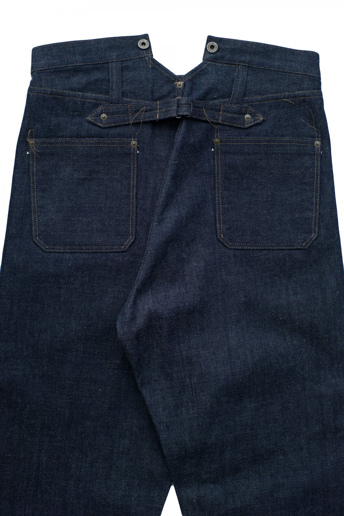 Nigel Cabourn - RAILMAN DENIM PANT WIDE - INDIGO