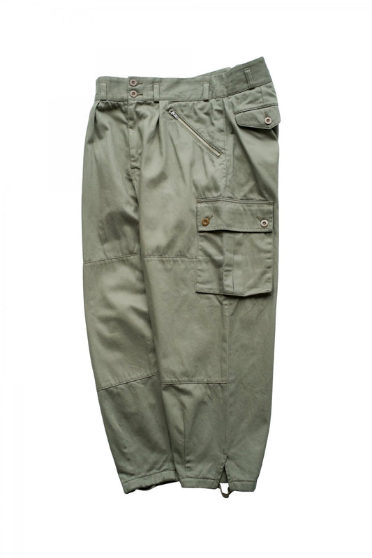 Nigel Cabourn - 40's MOUNTAIN ARMY PANT - COTTON TWILL DARK GREEN