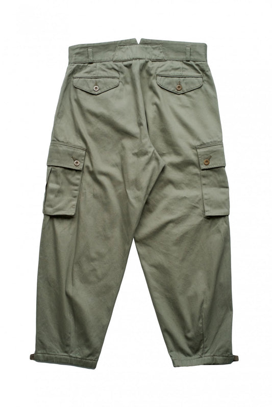 Nigel Cabourn - 40's MOUNTAIN ARMY PANT - COTTON TWILL DARK GREEN