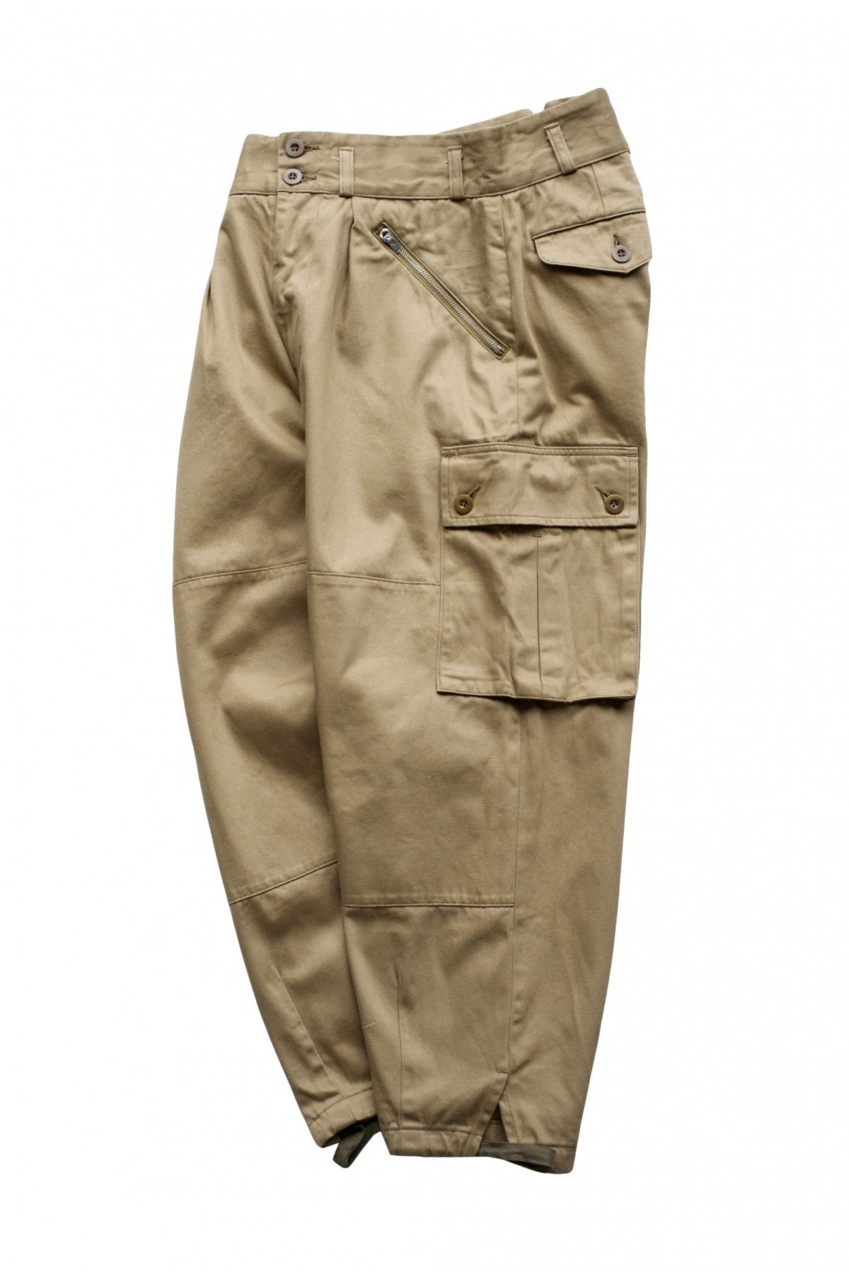 Nigel Cabourn - 40's MOUNTAIN ARMY PANT - COTTON TWILL KHAKI