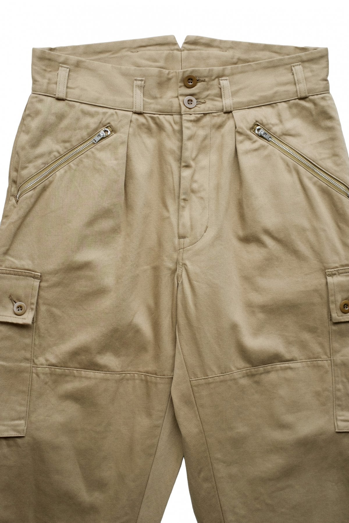 Nigel Cabourn - 40's MOUNTAIN ARMY PANT - COTTON TWILL KHAKI