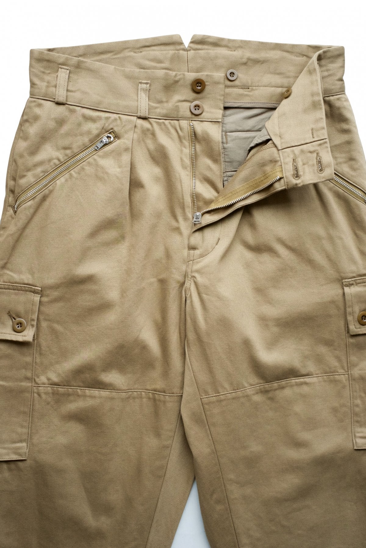 Nigel Cabourn - 40's MOUNTAIN ARMY PANT - COTTON TWILL KHAKI