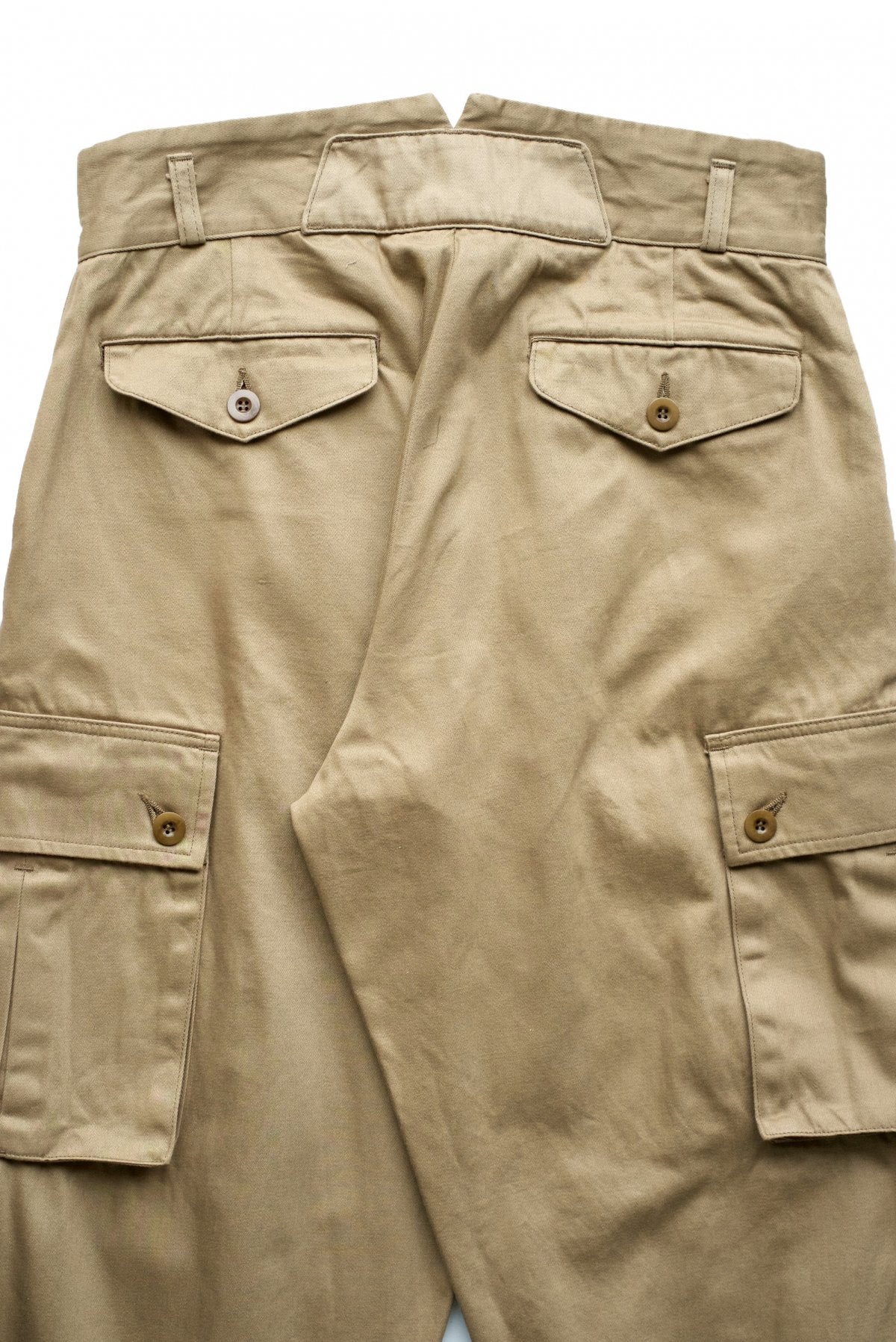 Nigel Cabourn - 40's MOUNTAIN ARMY PANT - COTTON TWILL KHAKI