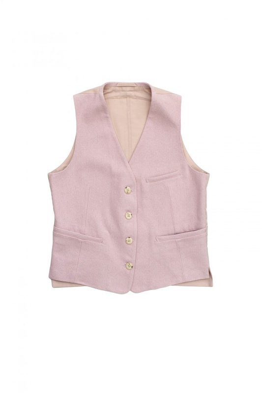 WRYHT - COUNTRY SACK VEST - ROSE