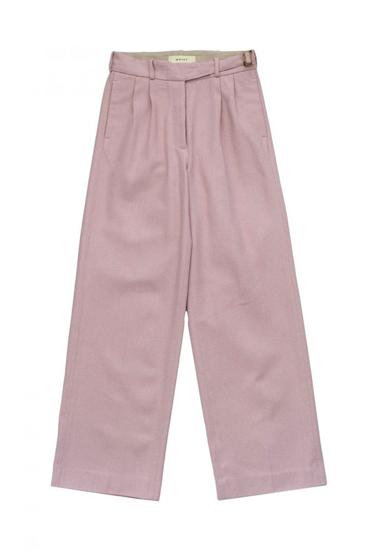 WRYHT - BELTED SACK TROUSER - ROSE