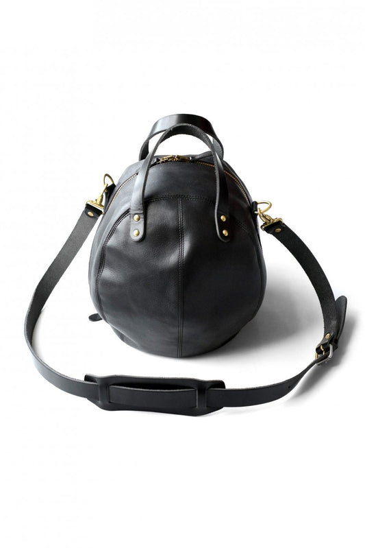 Nigel Cabourn - HELMET BAG LEATHER - BLACK