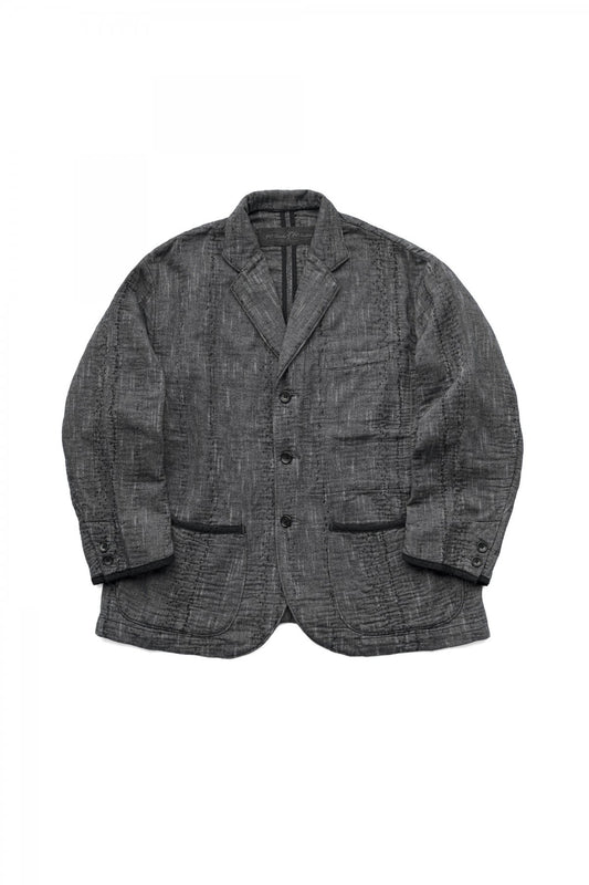 Porter Classic - NEW SASHIKO TAILORED JACKET - GRAY