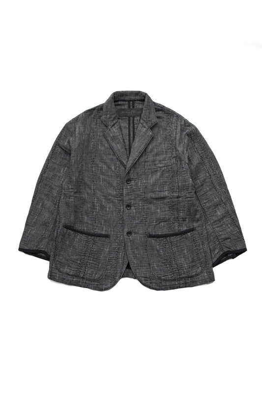 Porter Classic - NEW SASHIKO TAILORED JACKET - GRAY