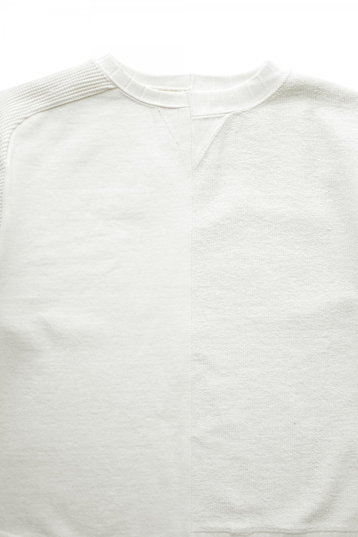 Nigel Cabourn - ARMY CREW JERSEY HALF SLEEVE - ECRU