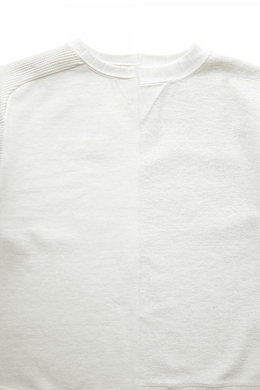 Nigel Cabourn - ARMY CREW JERSEY HALF SLEEVE - ECRU