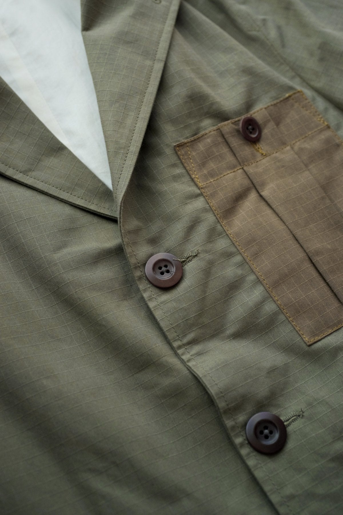 Nigel Cabourn - ARMY BLAZER RIPSTOP - GREEN