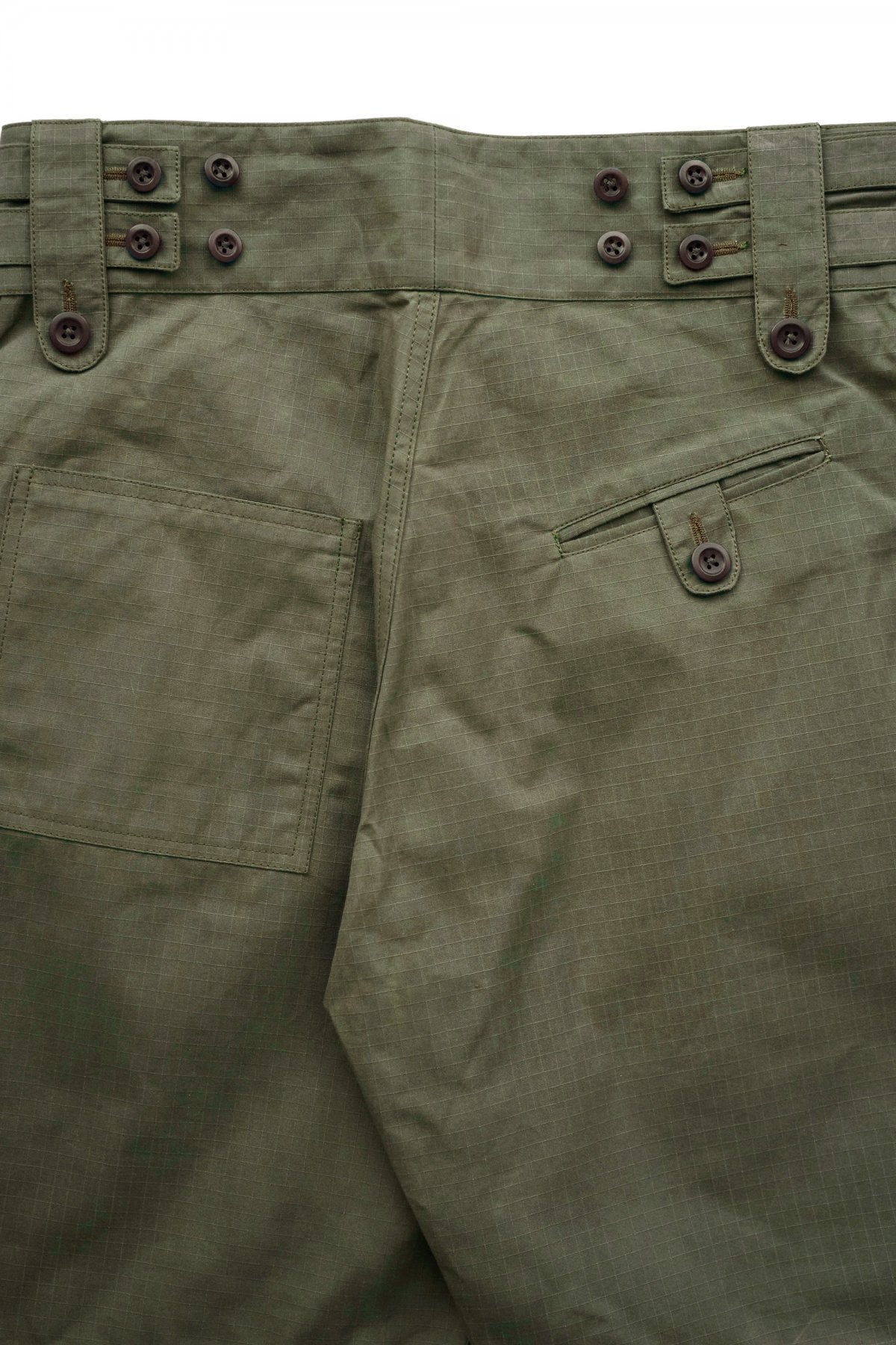 Nigel Cabourn - BOMBAY BLOOMER RIPSTOP - GREEN