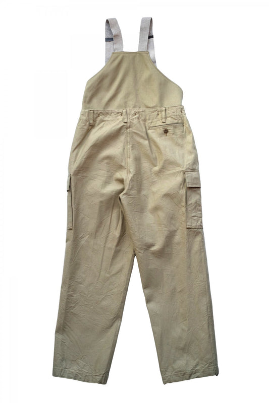 Nigel Cabourn - GERMAN ARMY SUSPENDER PANT - KHAKI