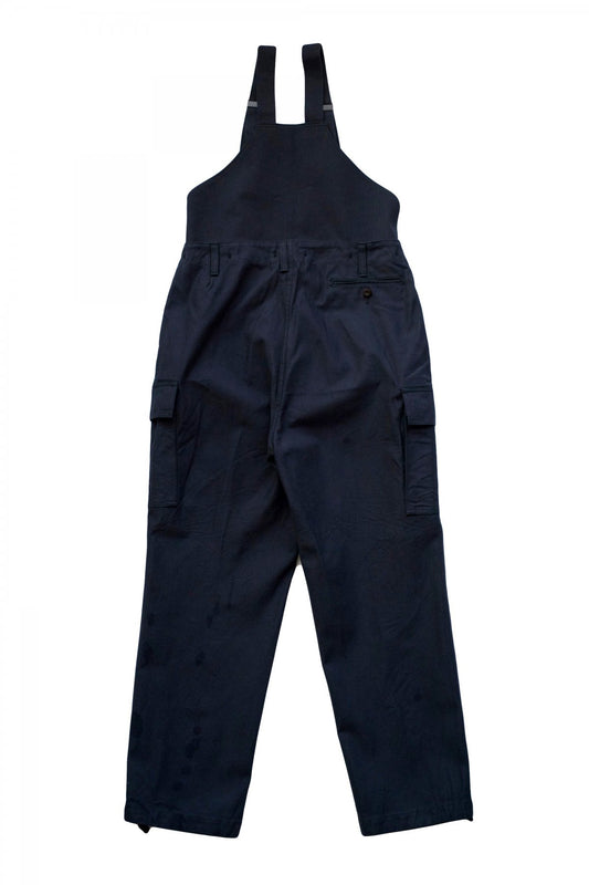 Nigel Cabourn - GERMAN ARMY SUSPENDER PANT - NAVY