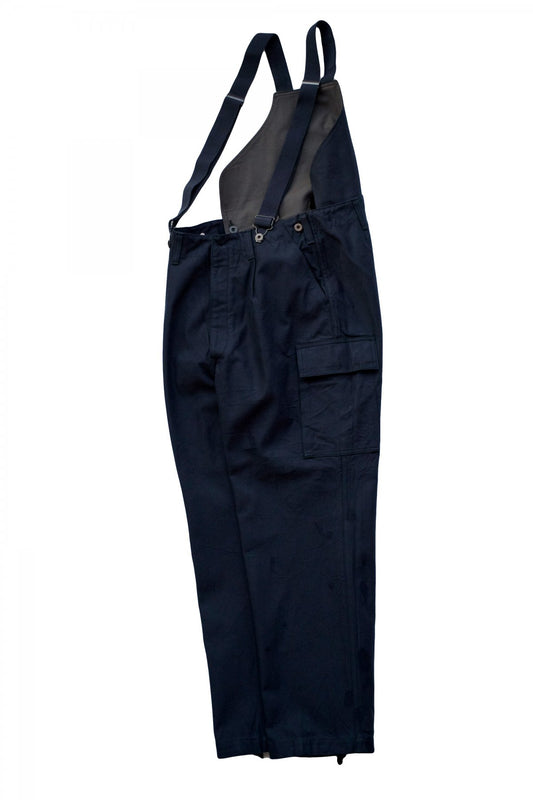 Nigel Cabourn - GERMAN ARMY SUSPENDER PANT - NAVY