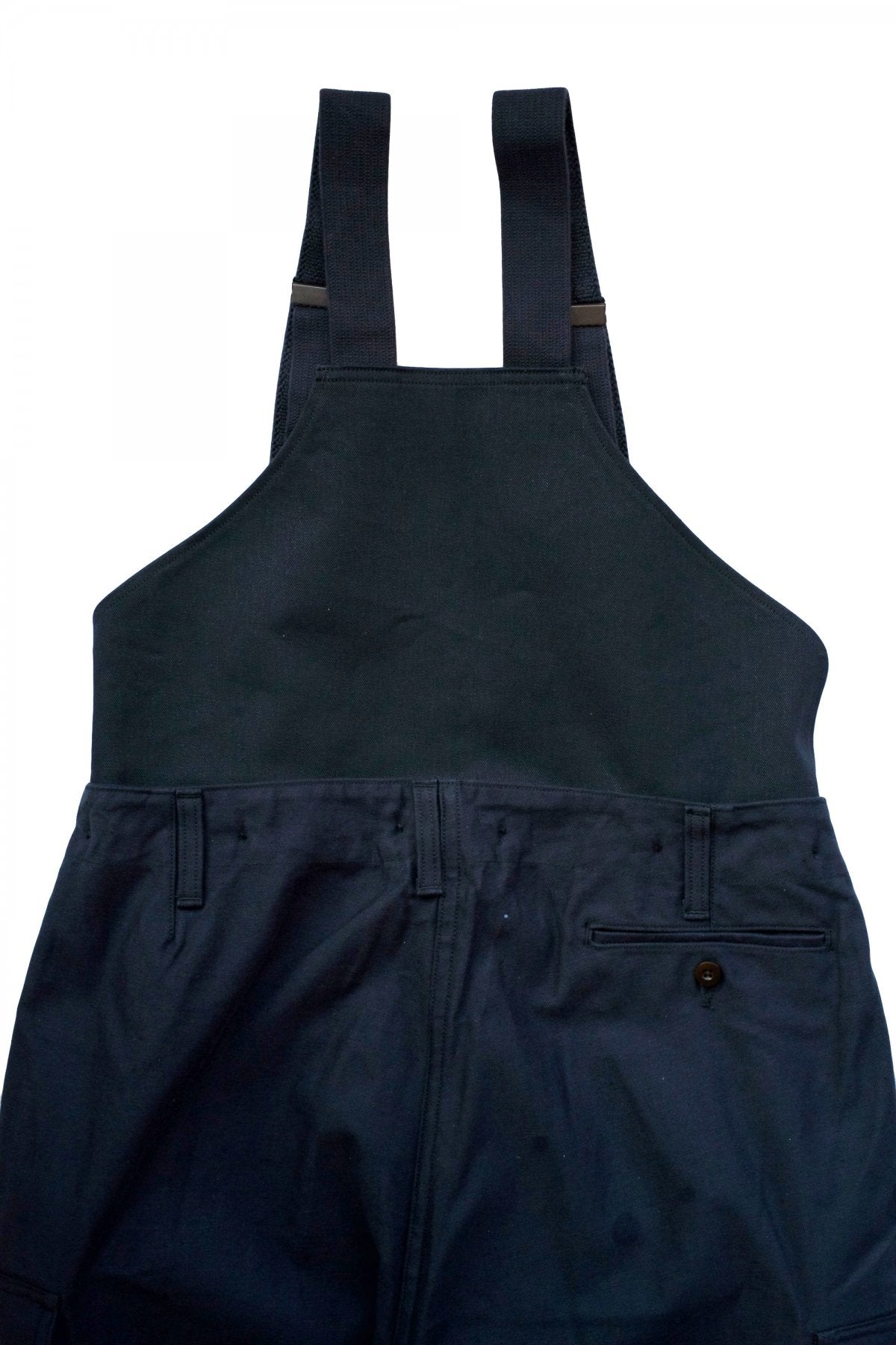 Nigel Cabourn - GERMAN ARMY SUSPENDER PANT - NAVY