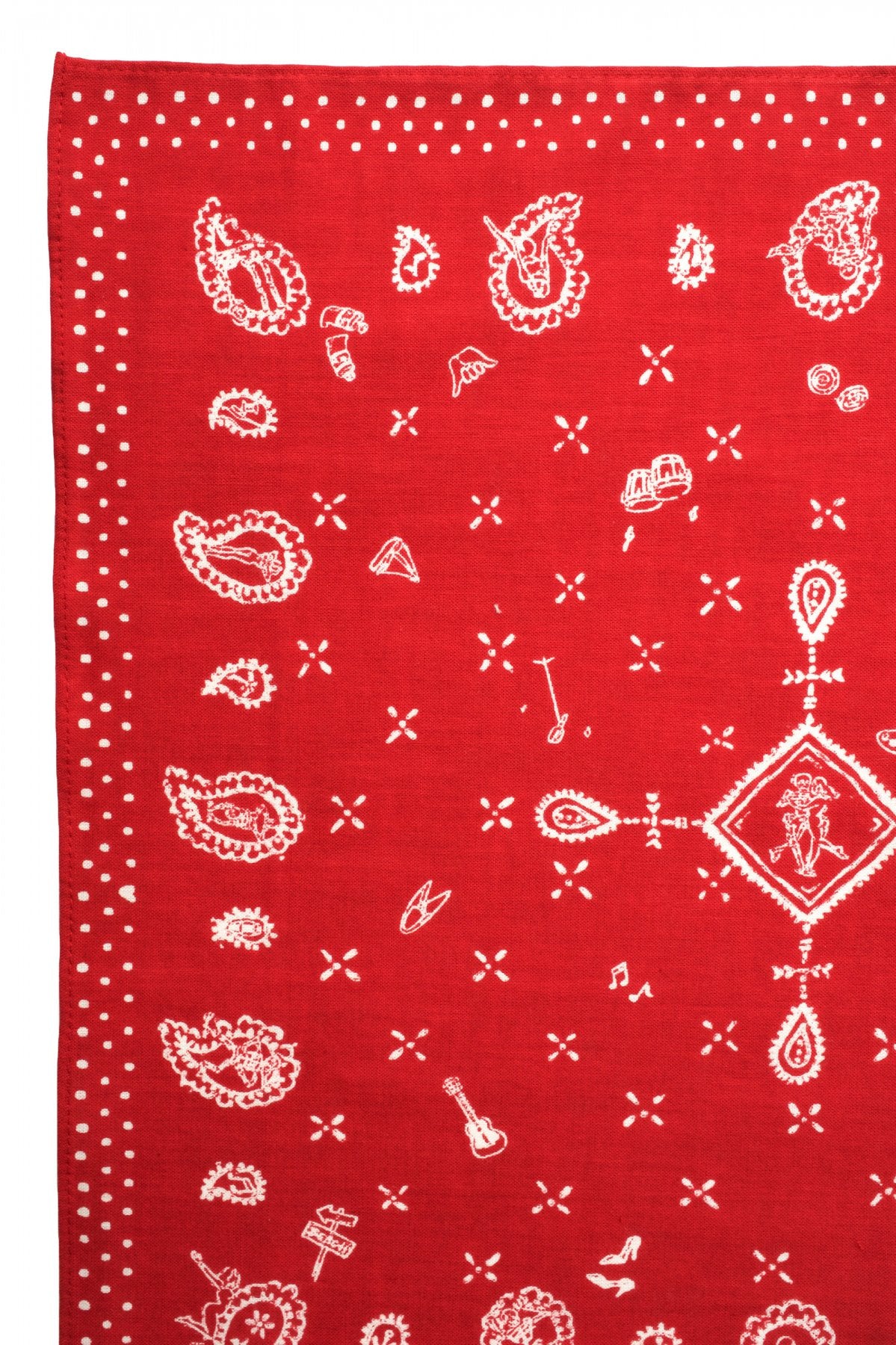 Porter Classic - PC PAISLEY BANDANA SET - RED