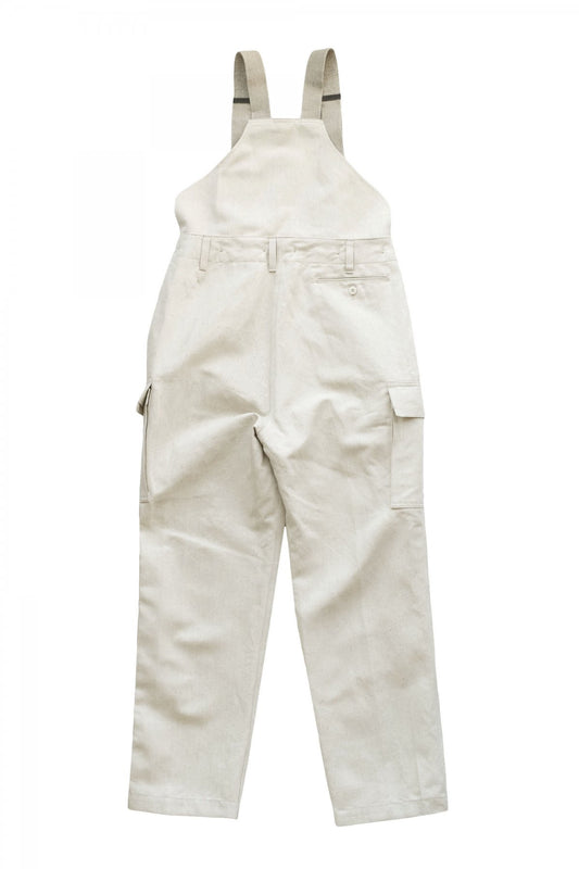 Nigel Cabourn ★★★ - EXCLUSIVE GERMAN ARMY SUSPENDER PANT - ECRU