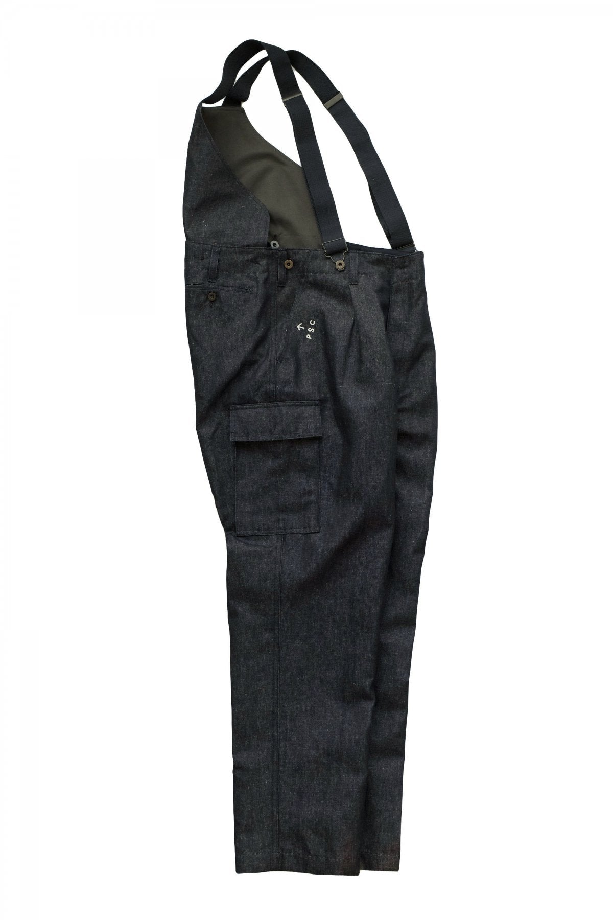 Nigel Cabourn ★★★ - EXCLUSIVE GERMAN ARMY SUSPENDER PANT - INDIGO