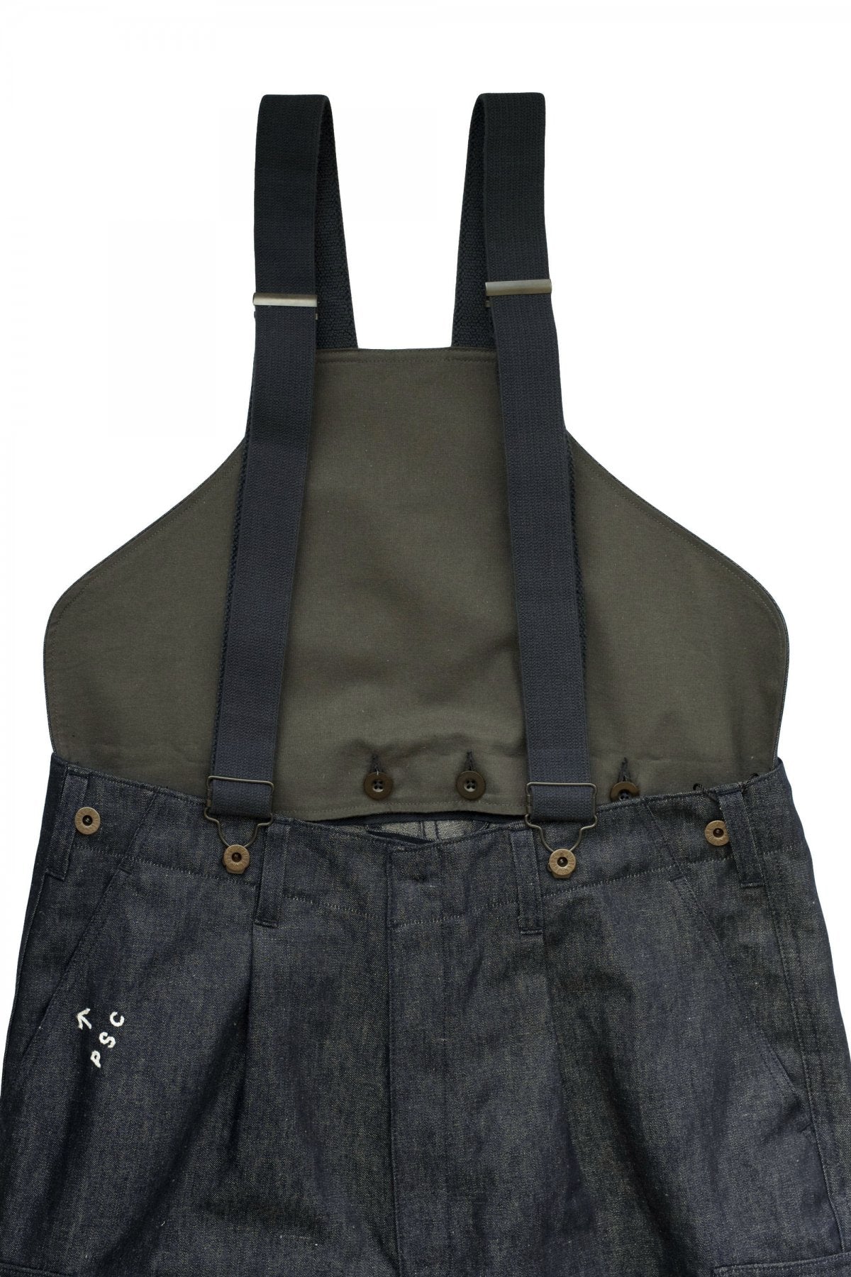 Nigel Cabourn ★★★ - EXCLUSIVE GERMAN ARMY SUSPENDER PANT - INDIGO