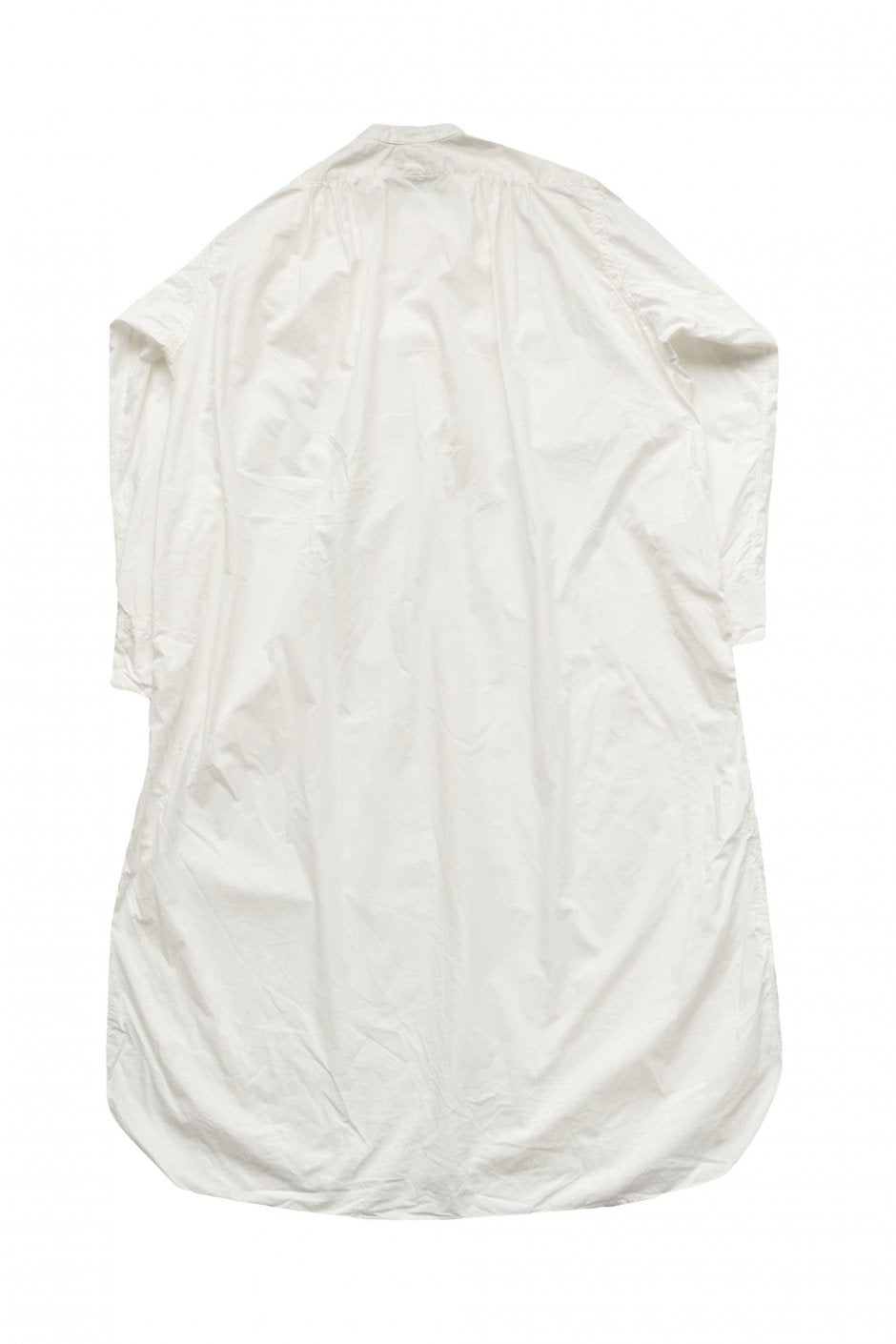 Nigel Cabourn woman - DRESS SHIRT ONE-PIECE GARMENT DYED - WHITE