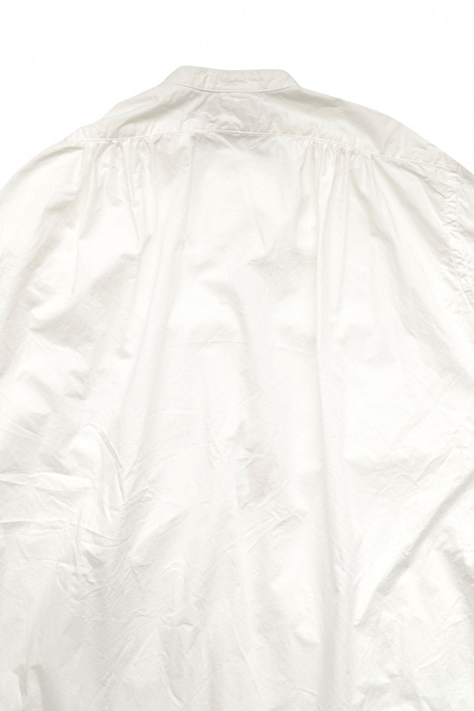 Nigel Cabourn woman - DRESS SHIRT ONE-PIECE GARMENT DYED - WHITE