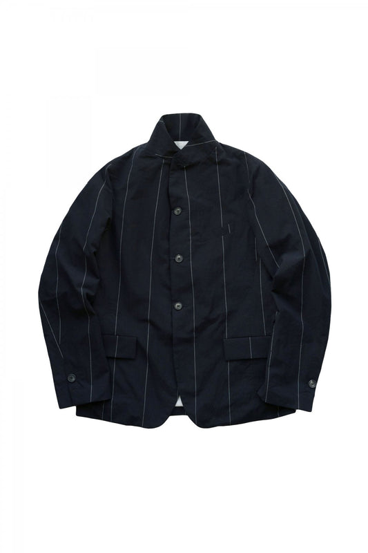 Bergfabel - TYROL JACKET - BLACK NAVY STRIPE