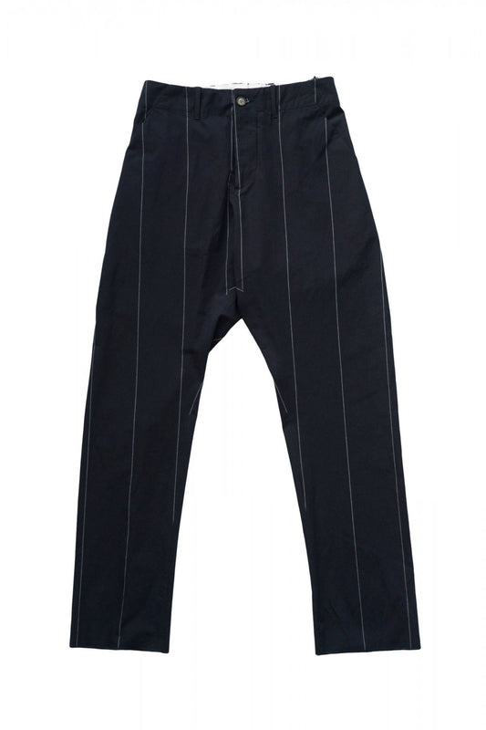 Bergfabel - TYROL PANTS SLIM - BLACK NAVY STRIPE