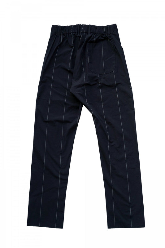 Bergfabel - TYROL PANTS SLIM - BLACK NAVY STRIPE