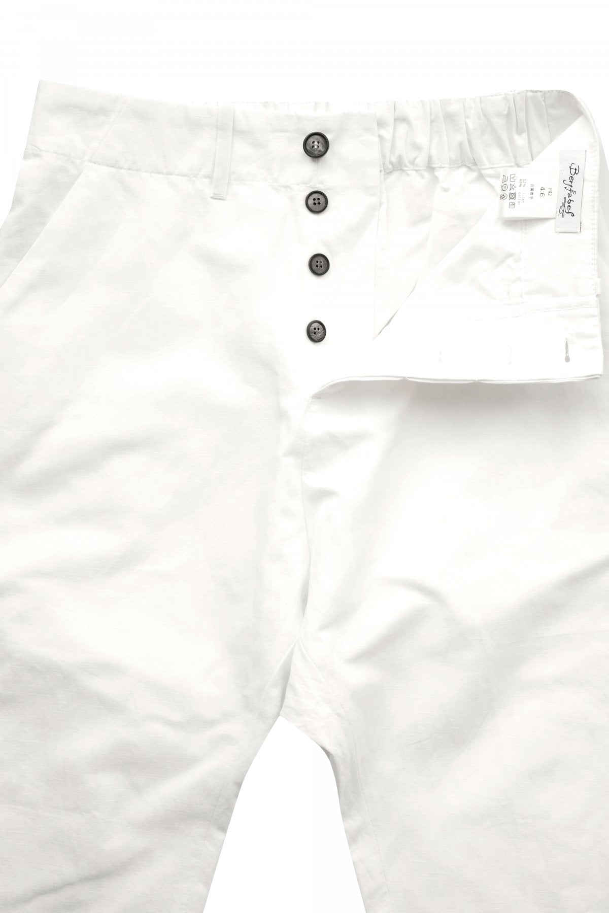 Bergfabel - TYROL PANTS SLIM - WHITE