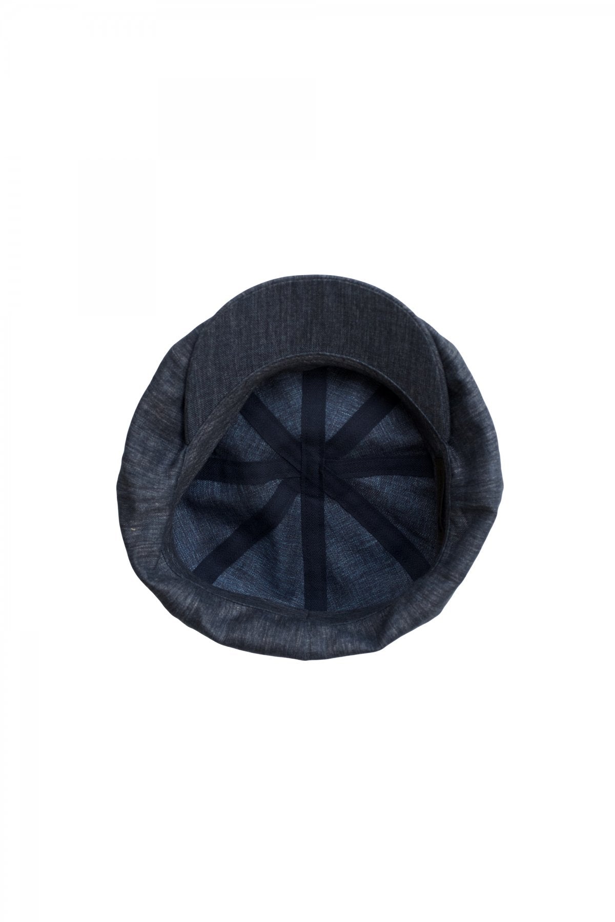 Nigel Cabourn - CASQUETTE - CHAMBRAY BLUE GREY