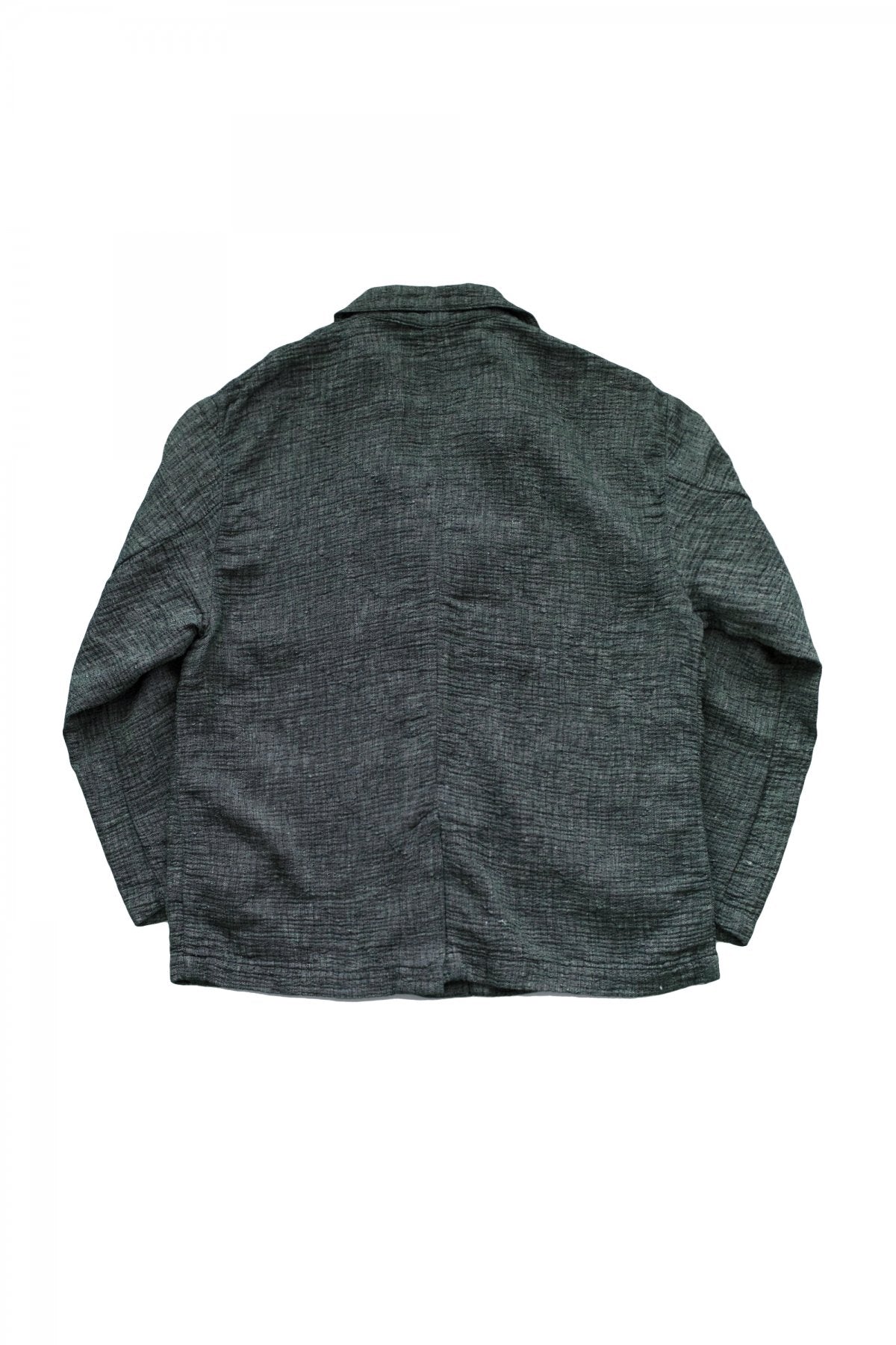 Porter Classic - SASHIKO LINEN PREMIUM CLASSIC JACKET - BLUE