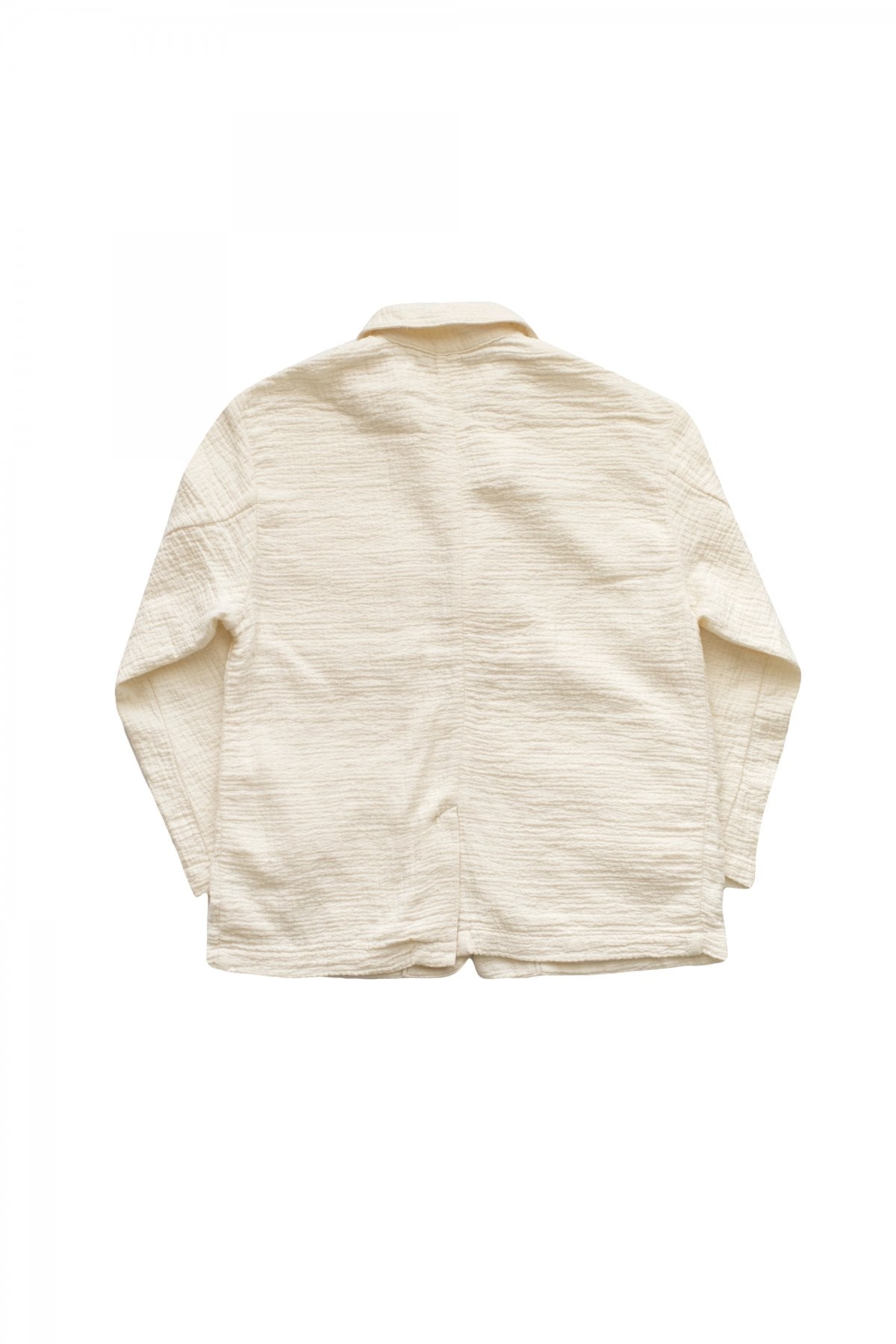 Porter Classic - SASHIKO LINEN PREMIUM CLASSIC JACKET - WHITE