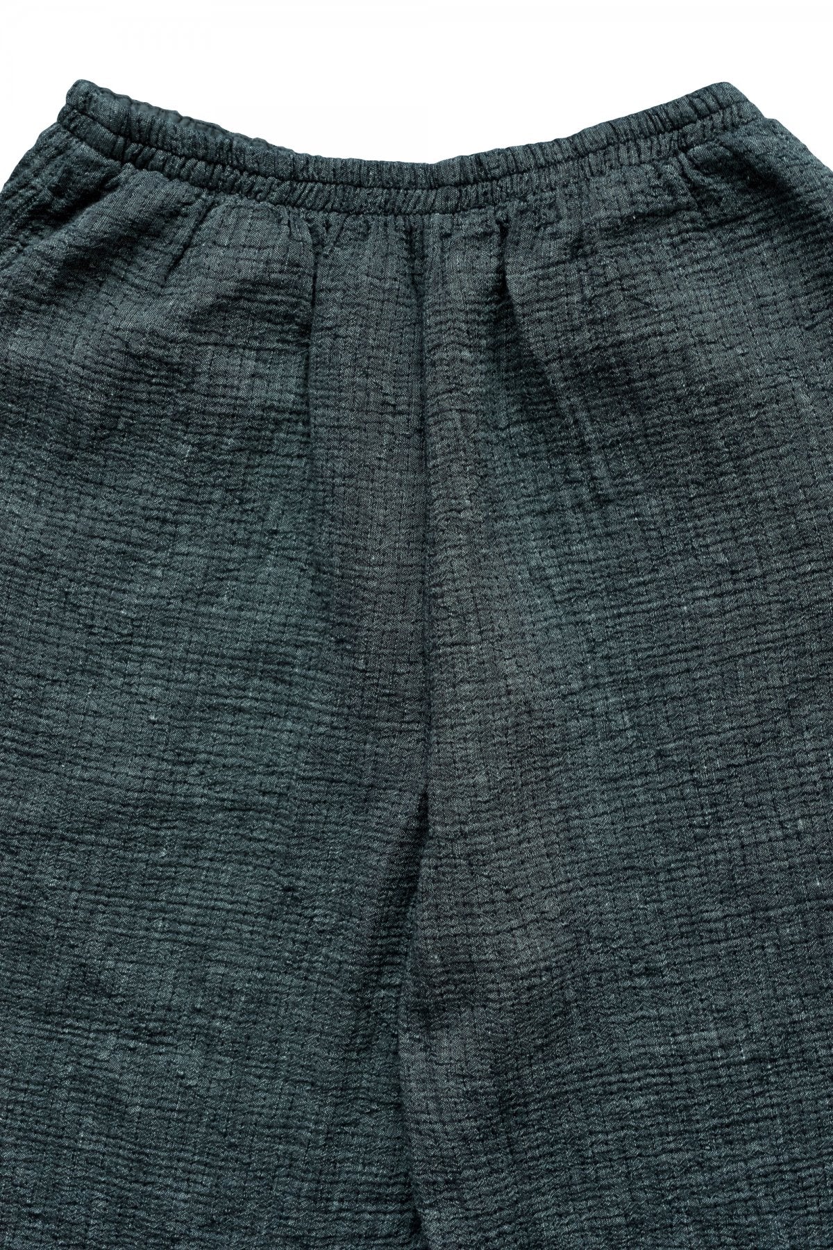 Porter Classic - SASHIKO LINEN PREMIUM PEACE PANTS - BLUE