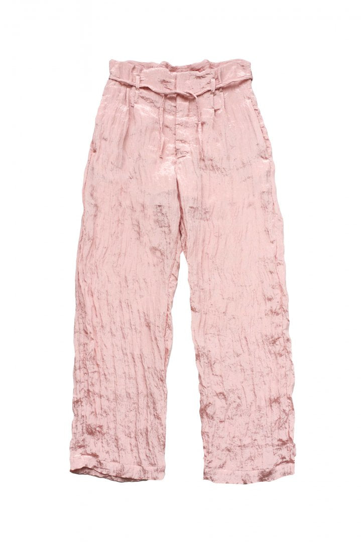 WRYHT - STRING WAIST TROUSER - CORAL