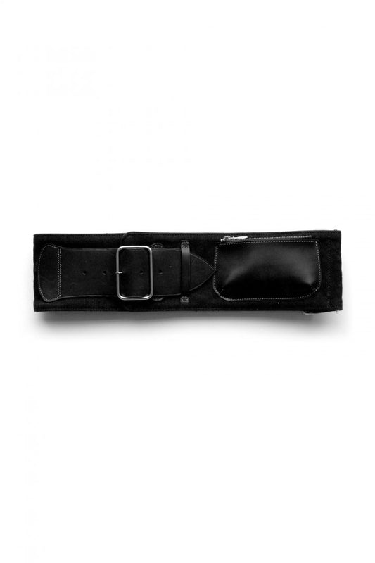 WRYHT - CYCLIST BELT BAG - BLACK×BLACK