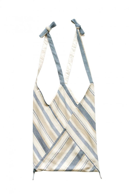 WRYHT - PANEL TOTE (STRIPE) - AZUR STRIPE