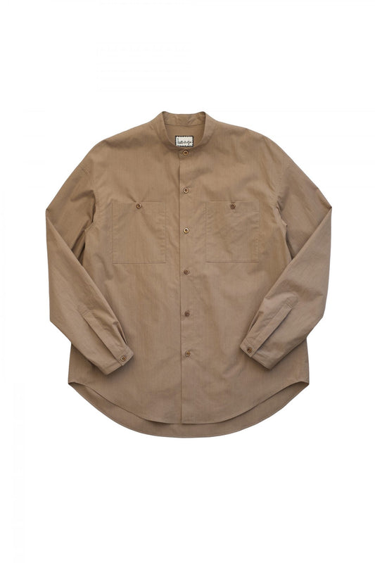 humoresque★★★ - Exclusive MEN'S SUNDAY SHIRT LONG SLEEVE - KHAKI