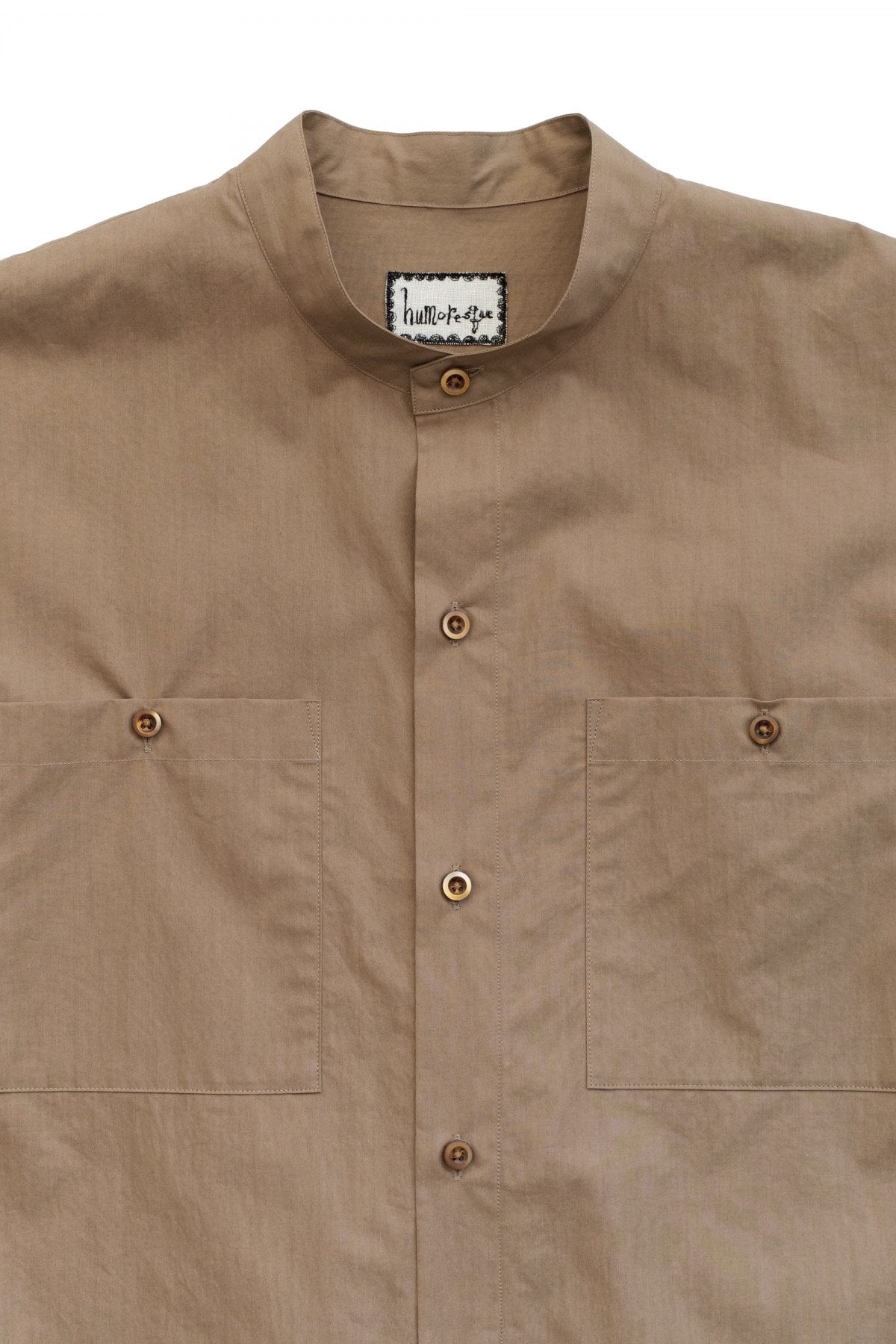 humoresque★★★ - Exclusive MEN'S SUNDAY SHIRT LONG SLEEVE - KHAKI