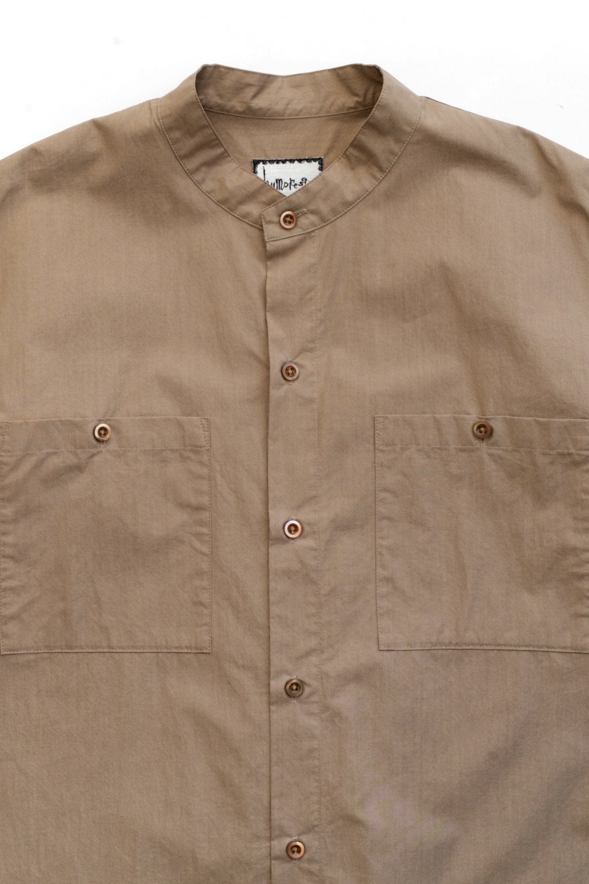 humoresque★★★ - Exclusive MEN'S SUNDAY SHIRT SHORT SLEEVE - KHAKI